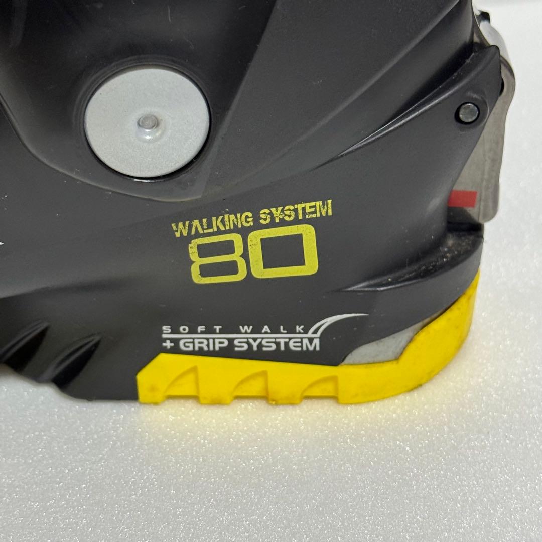 27-27.5cmHanson Spyder 80 スキー靴 ブラック/イエロー