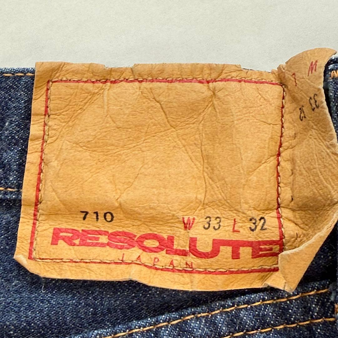RESOLUTE リゾルト 710 66 MODEL W33 L32