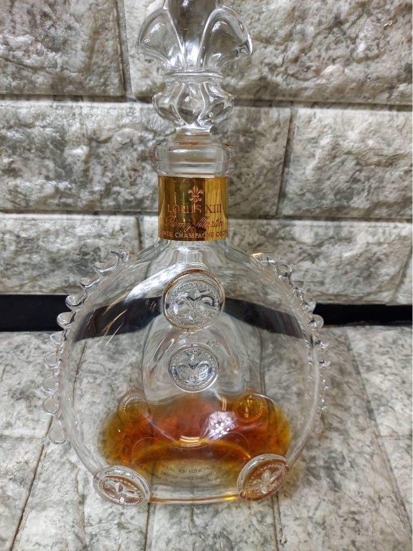 ルイ13世　空瓶　バカラ　レミーマルタン