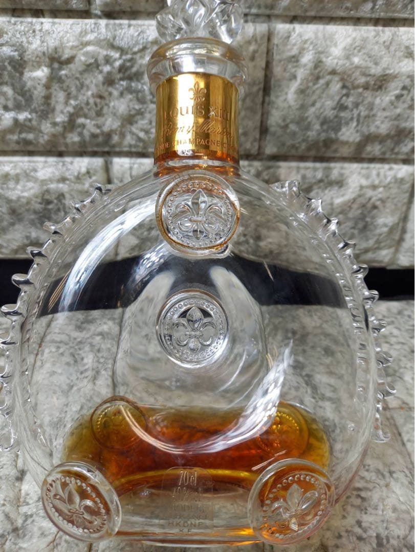 ルイ13世　空瓶　バカラ　レミーマルタン