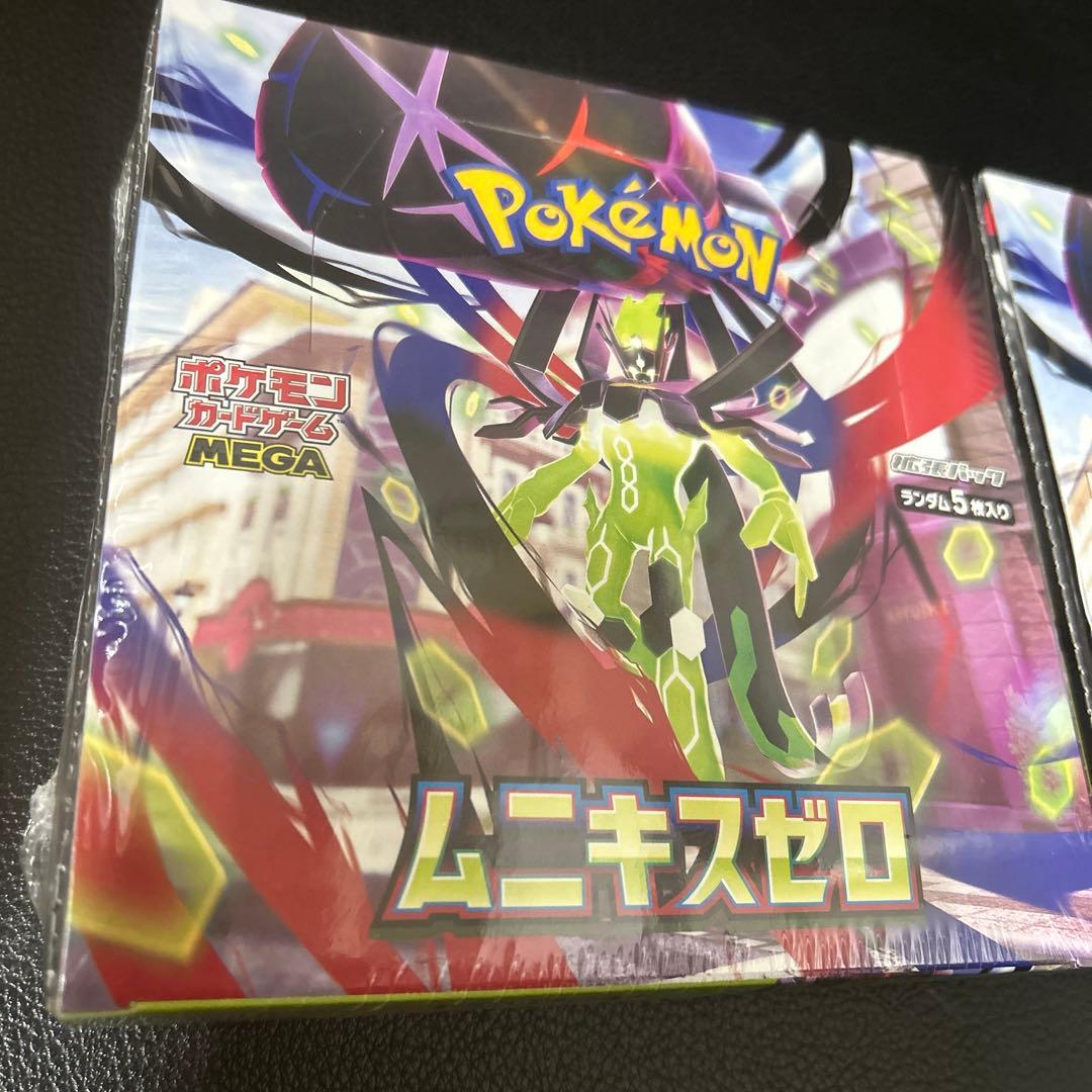 ［販売実績有］ポケカ ムニキスゼロ 2BOX シュリンク付き 新品未開封