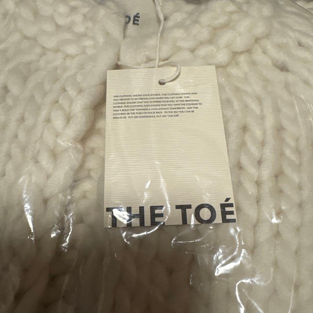 トップス THE TOE Enfield Handmade Cardigan white