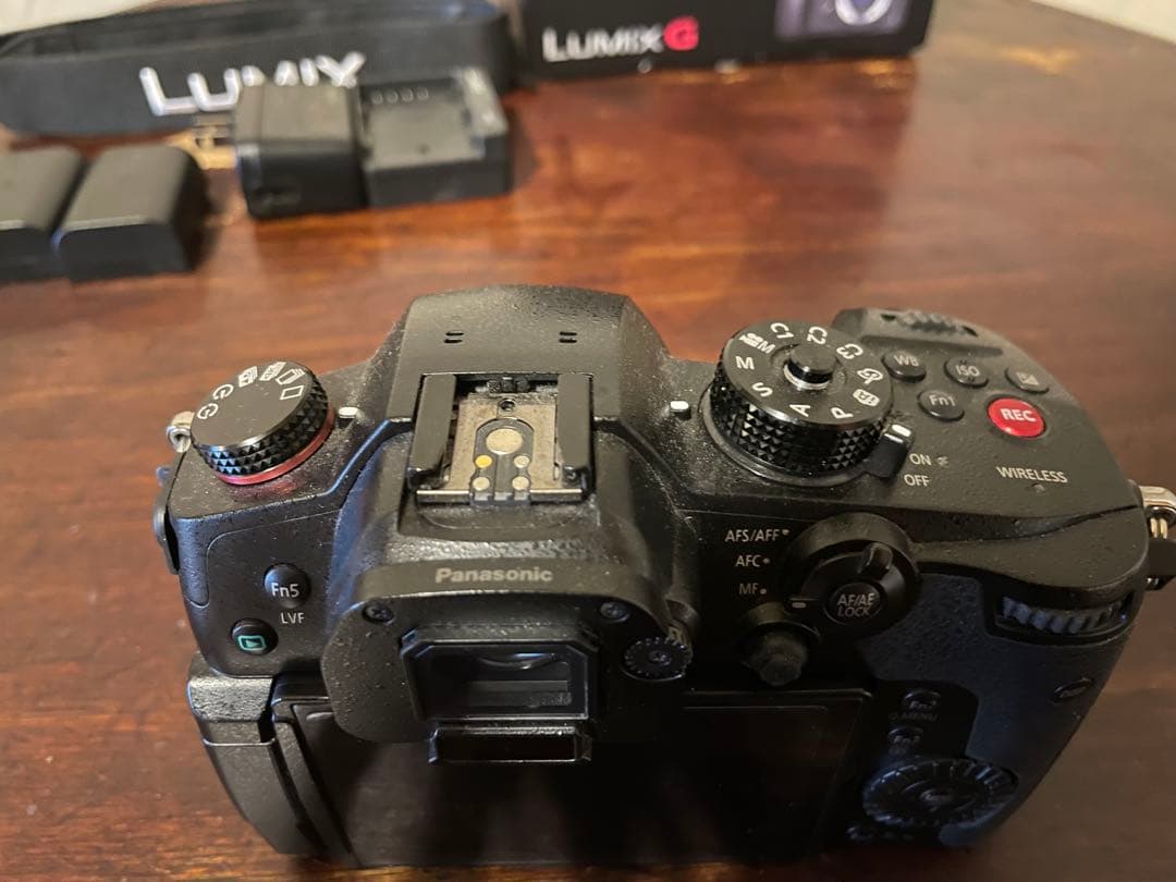 LUMIX GH5S ミラーレスカメラ 純正バッテリー2個付き