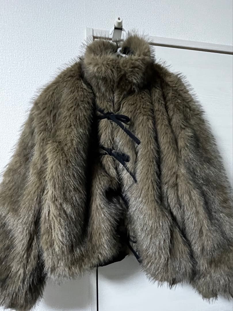 MAISON SPECIALリバーシブル ファーブルゾン