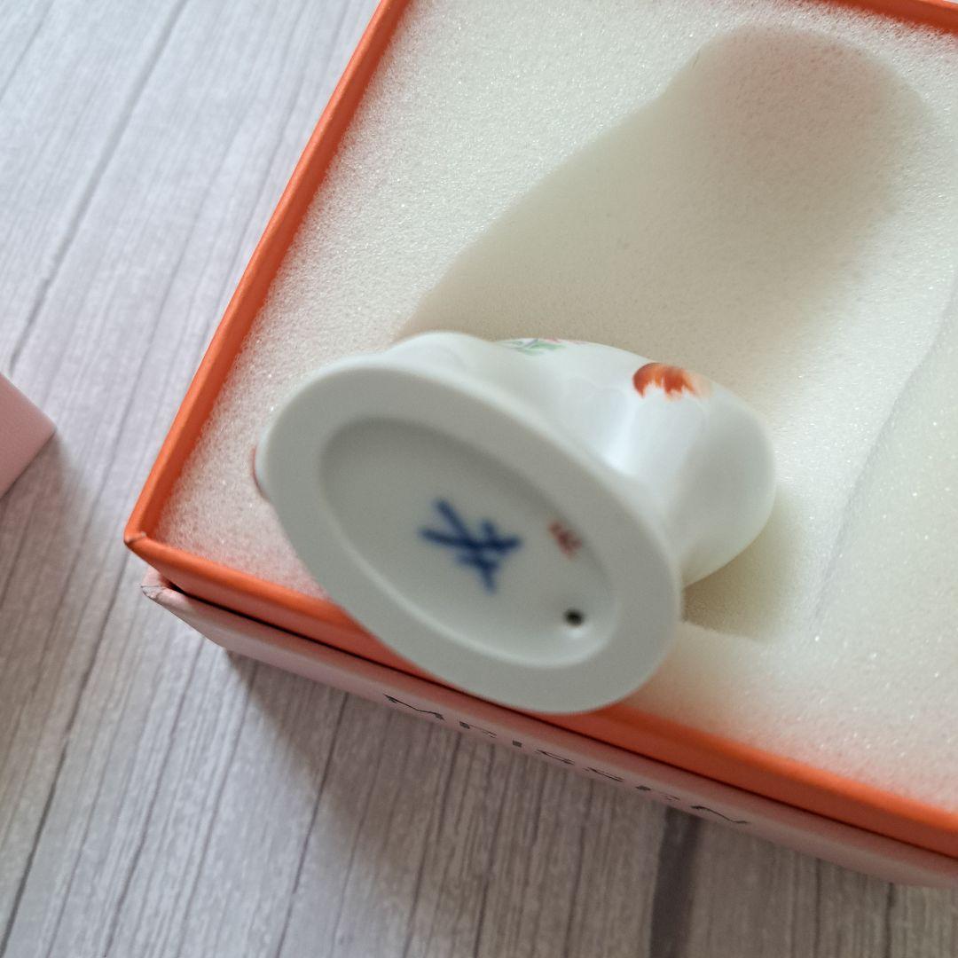 残１【新品未使用】マイセン　ミニ干支人形　卯　ウサギ　メス　イヤーコレクション