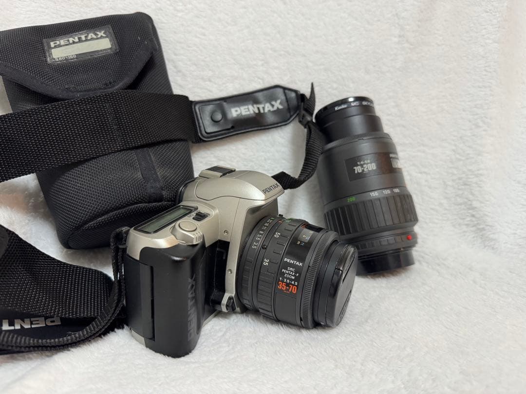 PENTAX 一眼レフカメラ MZ-50 レンズ２種＋レンズケース付