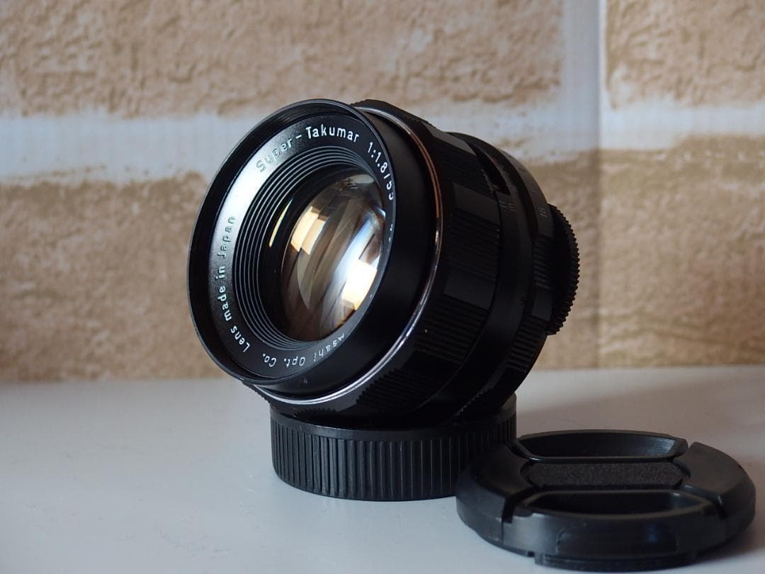 Super Takumar 55mm F1.8 宝石レンズ リングボケ