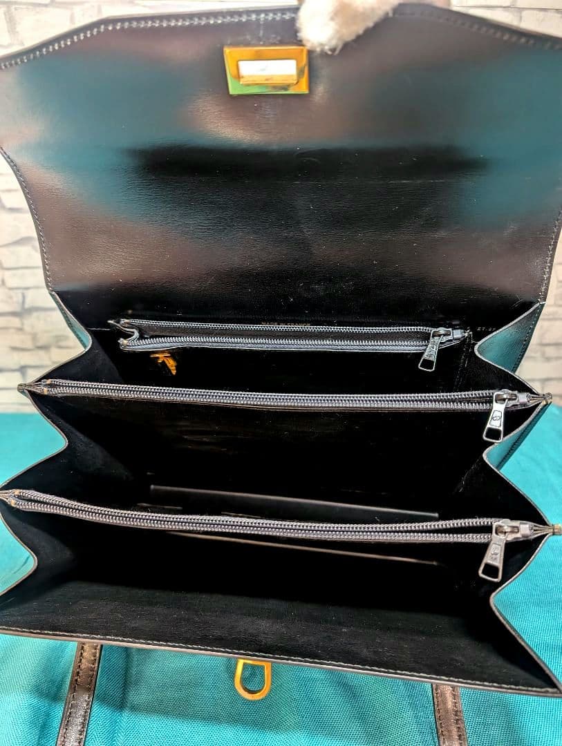 ✨king…✨♥美品♥セリーヌ ハンドバッグ レザー CELINE