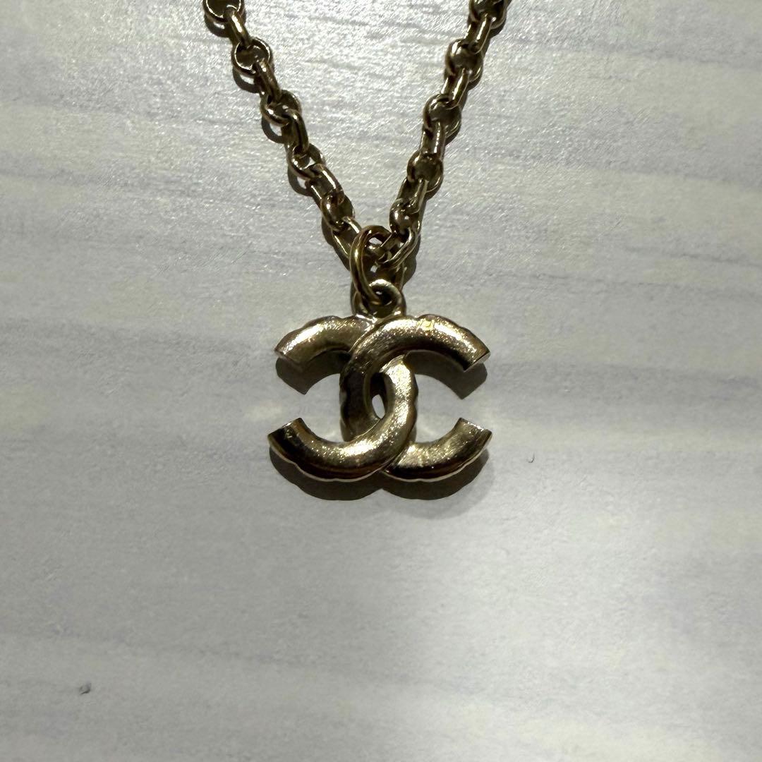 【美品】CHANEL ネックレス ココマーク C21K 正規品