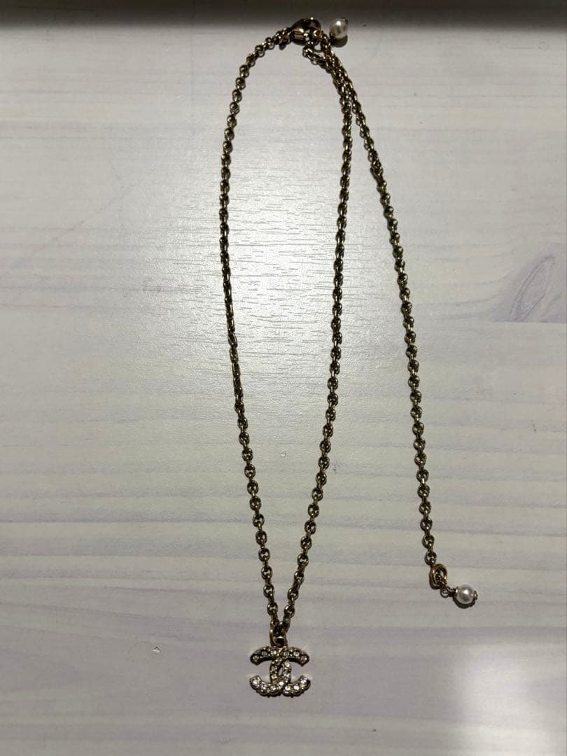 【美品】CHANEL ネックレス ココマーク C21K 正規品