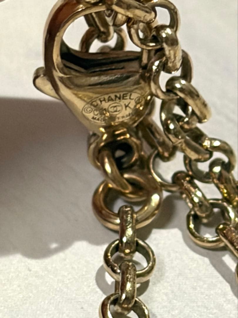 【美品】CHANEL ネックレス ココマーク C21K 正規品