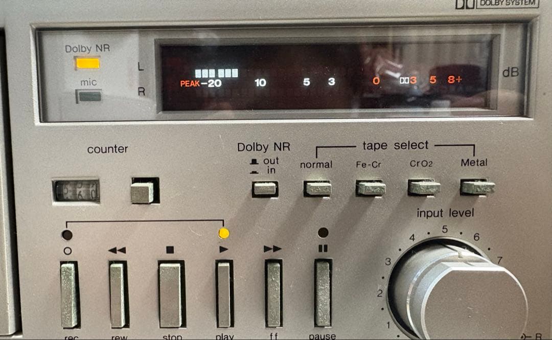 Technics テクニクス RS-M02 ステレオカセットデッキ