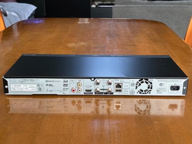 シャープ　AQUOS 　BDレコーダー　1TB　2B-C10CW1　2021年製