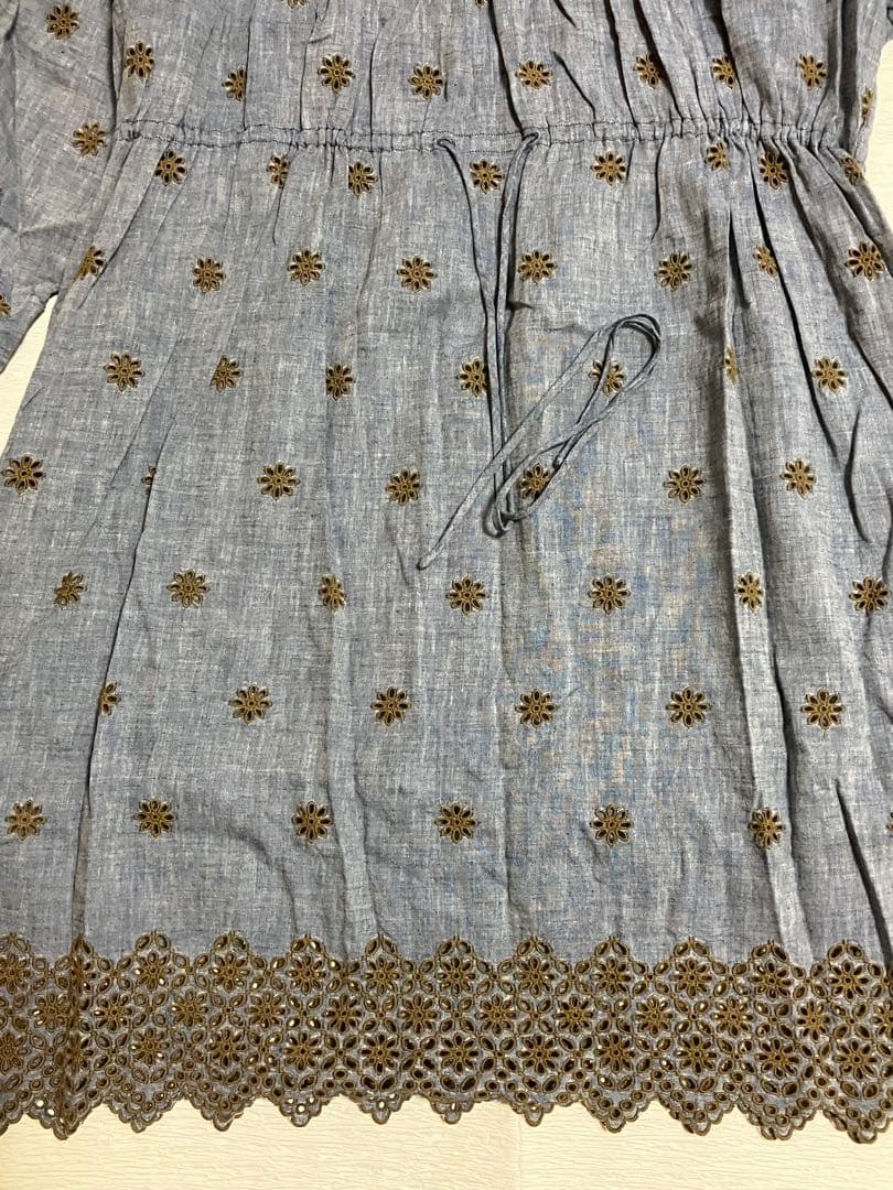 45R カットワークチュニック