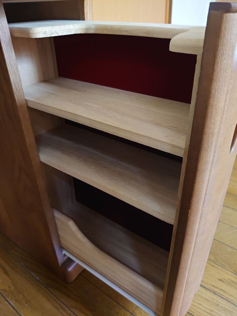 アンティーク レトロ ドレッサー 鏡台 すずらんライト (椅子は別ページ出品中)