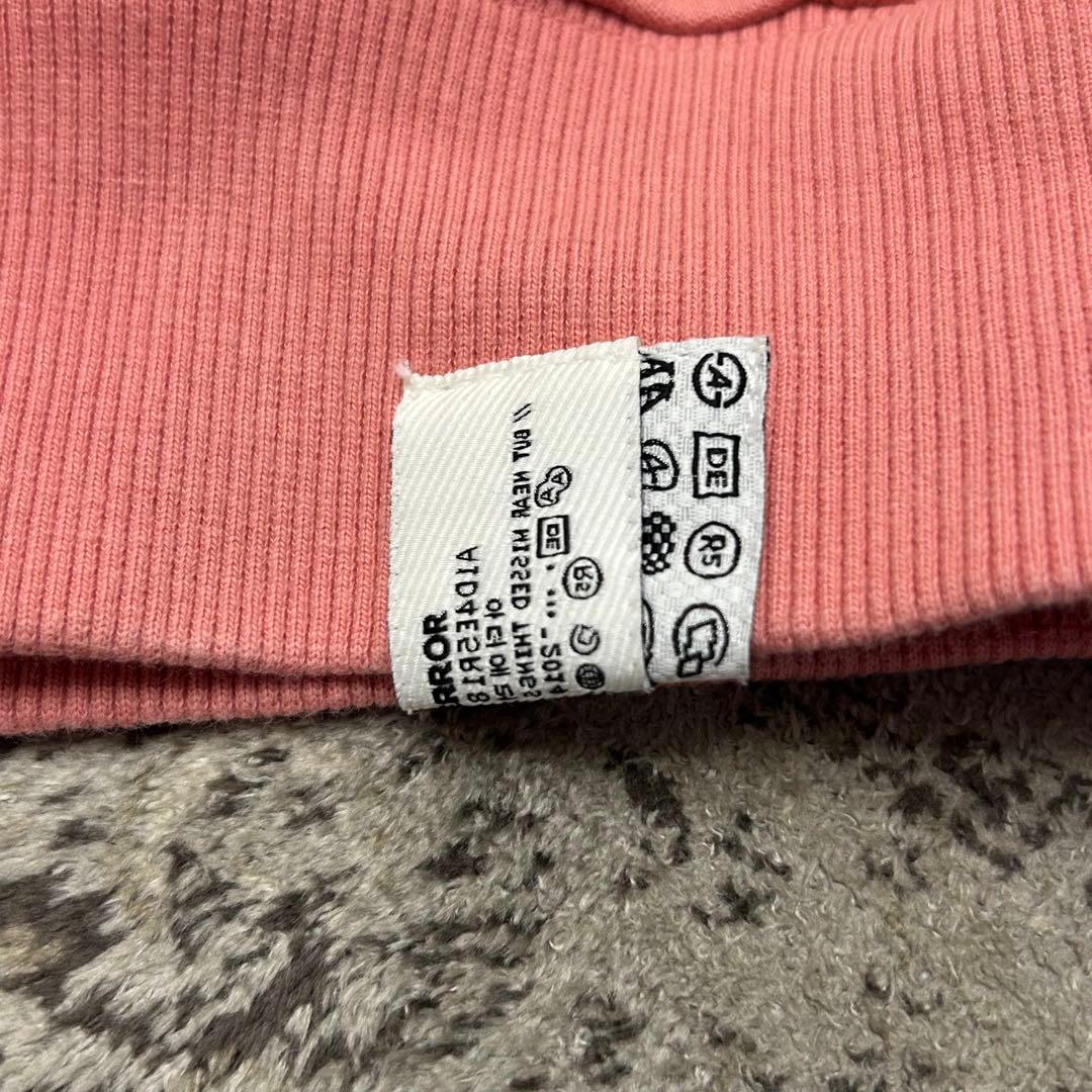 美品　ADERERROR ピンク スウェット アーダーエラー　Nolc logo