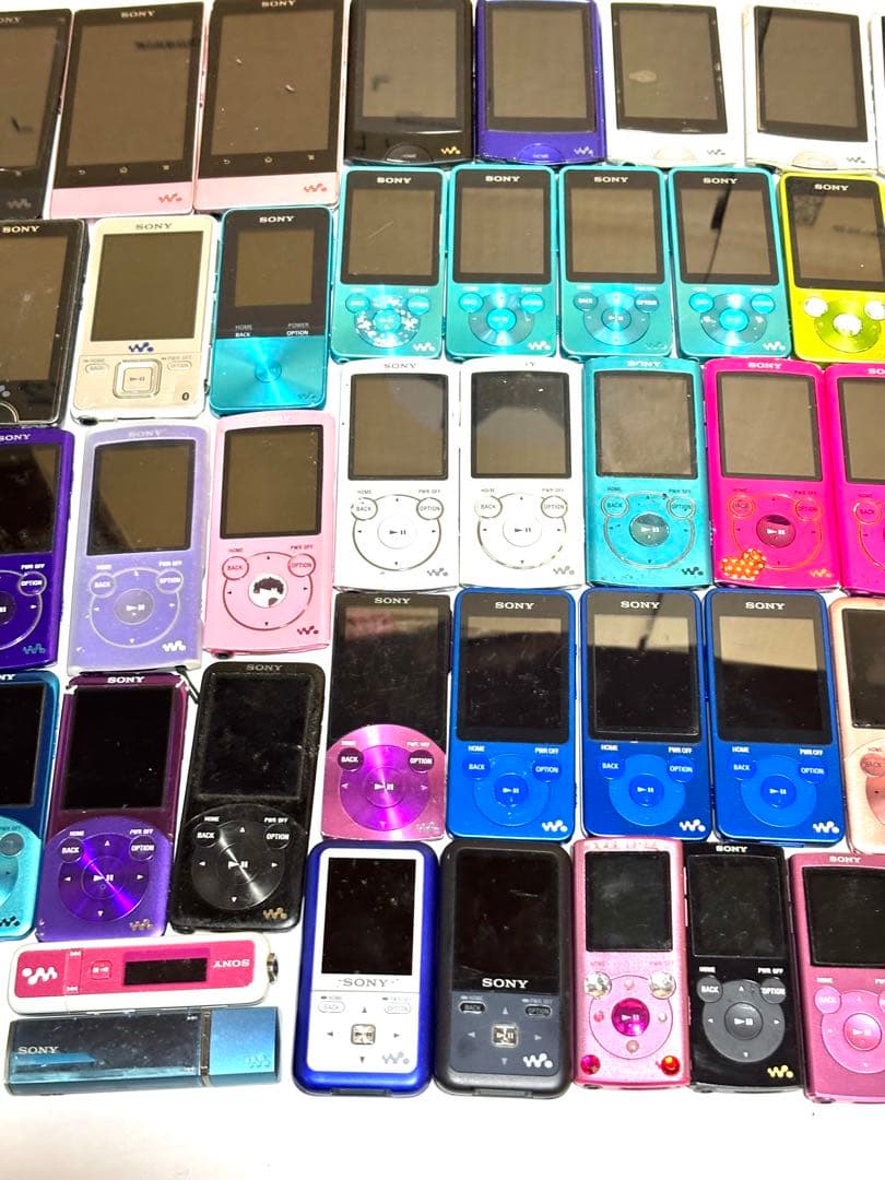 SONY ウォークマン ジャンク品 69台まとめセット