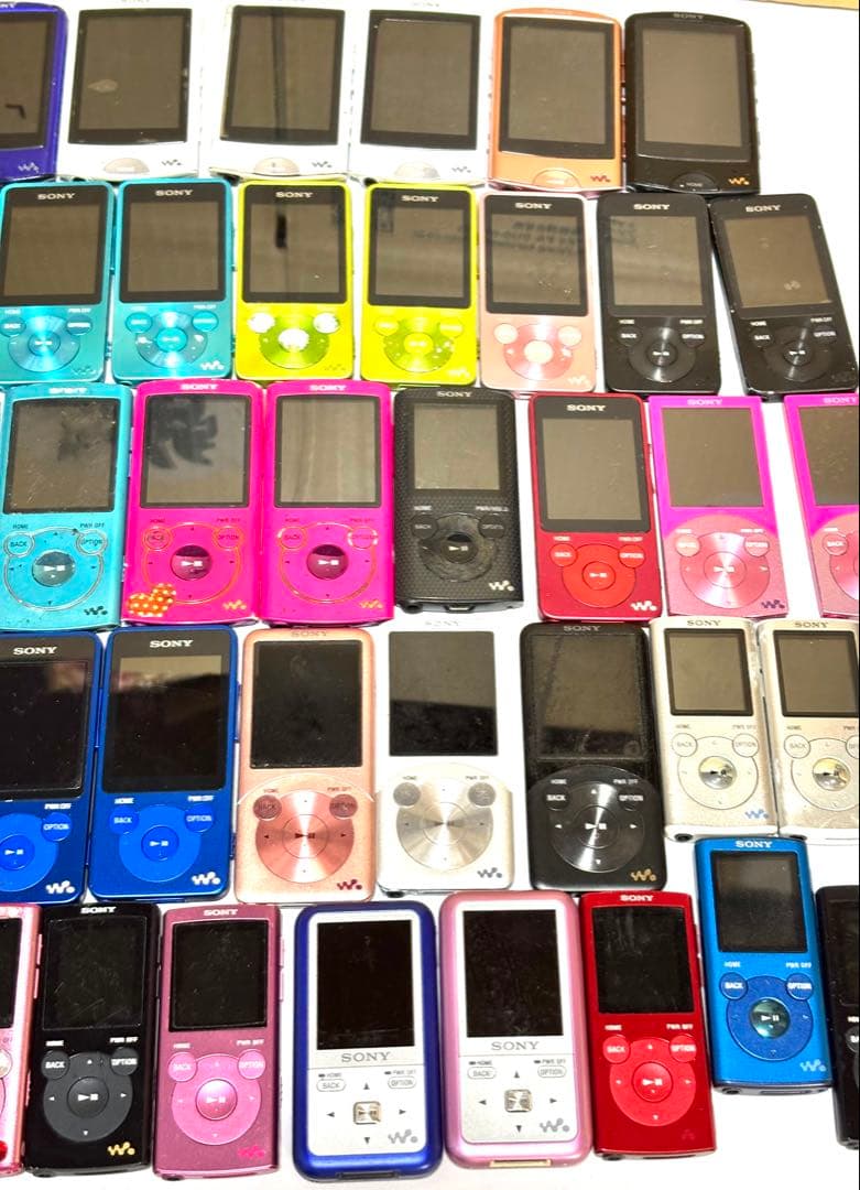 SONY ウォークマン ジャンク品 69台まとめセット