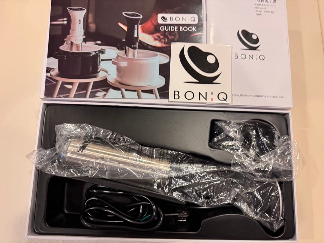 低温調理器BONIQ（ボニーク） BNQ-01W ほぼ新品