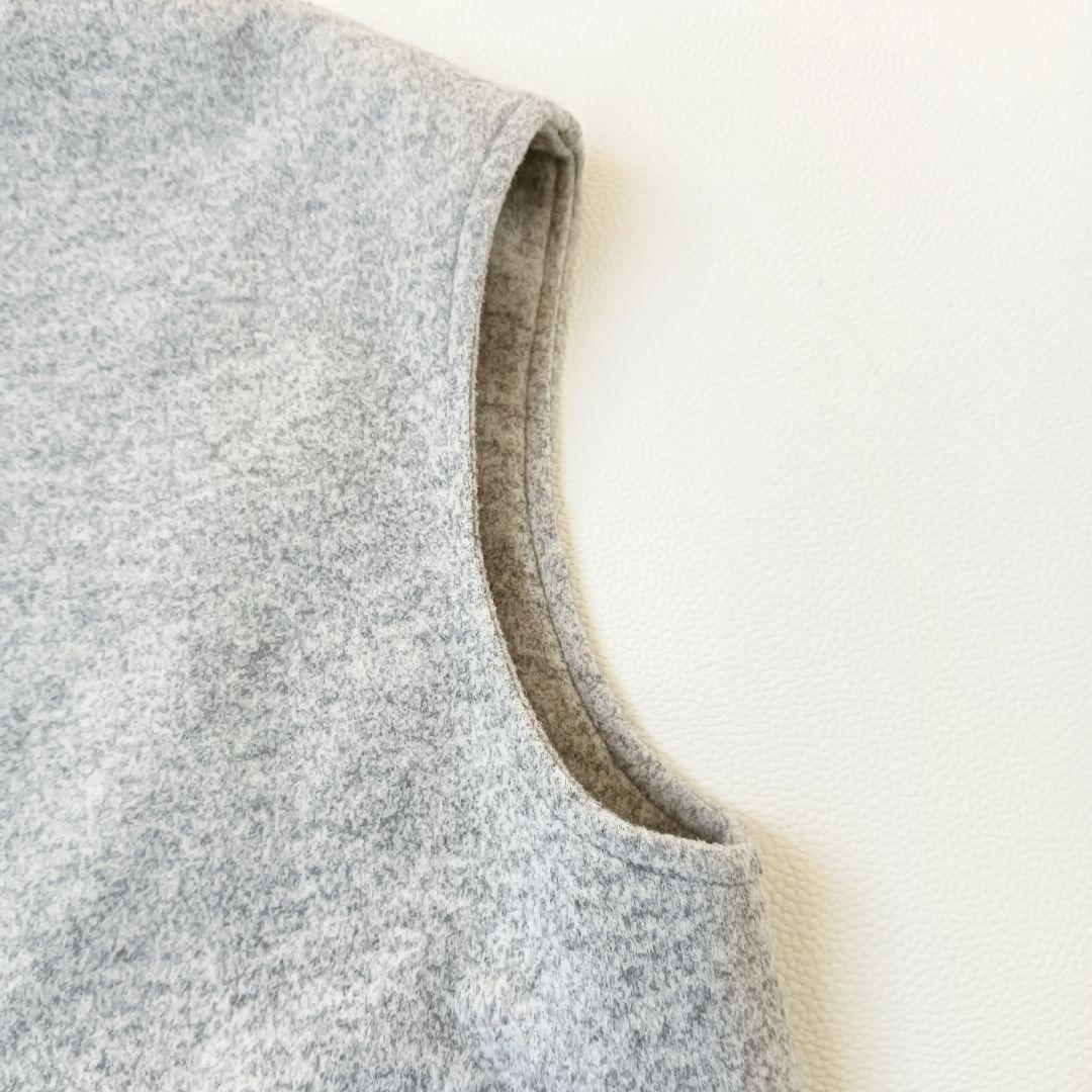 ほぼ未使用✨《YONFA》ヨンファ ウールジップベスト ダブルジップ キレイめ