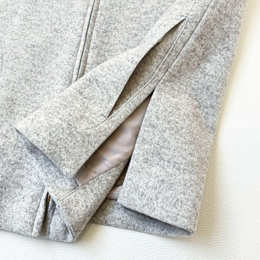 ほぼ未使用✨《YONFA》ヨンファ ウールジップベスト ダブルジップ キレイめ