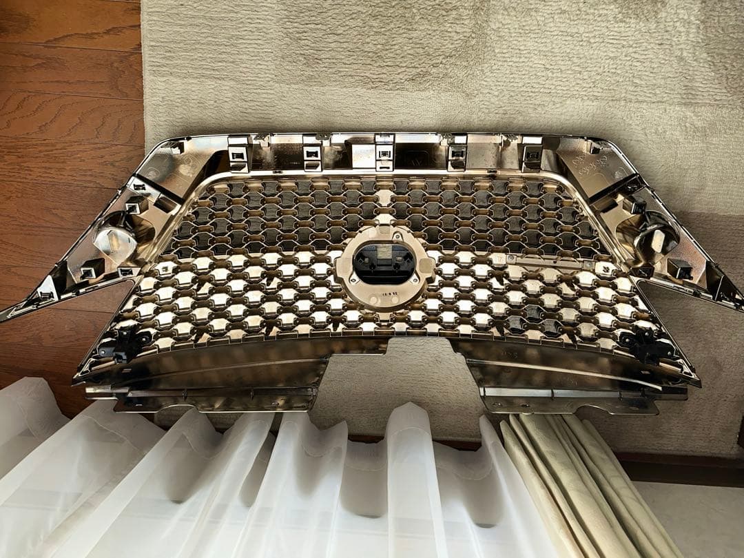 セレナオーテックC27純正前期ブラックソリッドメッシュグリル