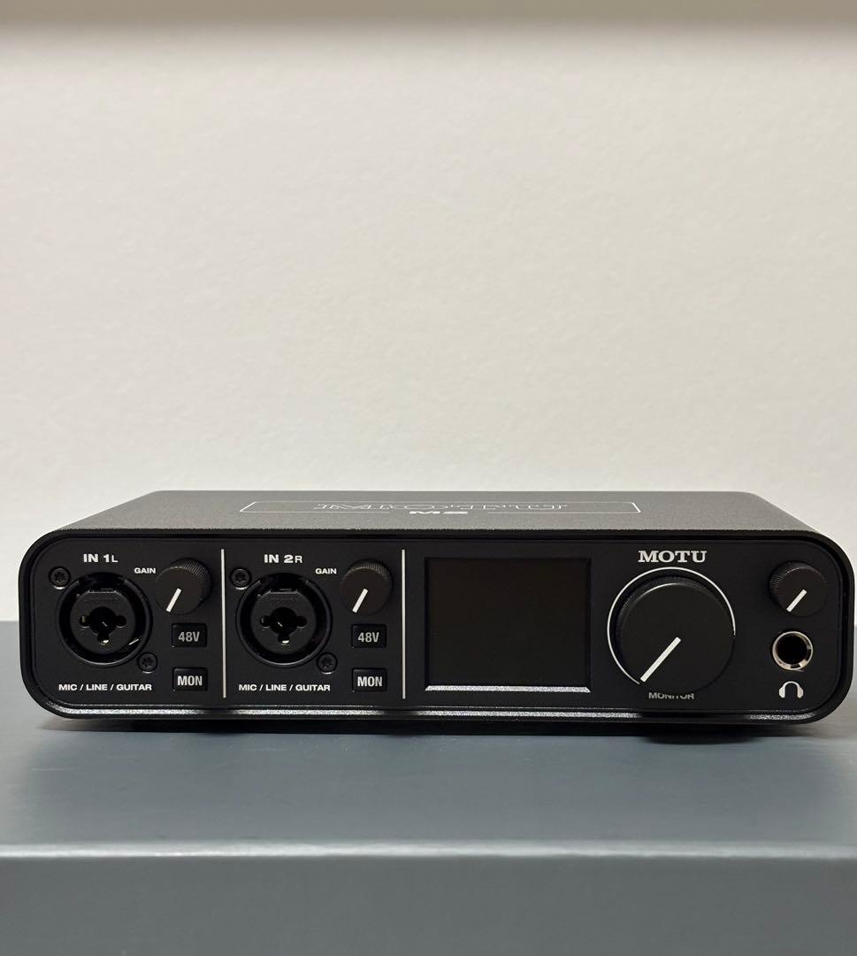 MOTU M2 2in 2out USBオーディオインターフェース