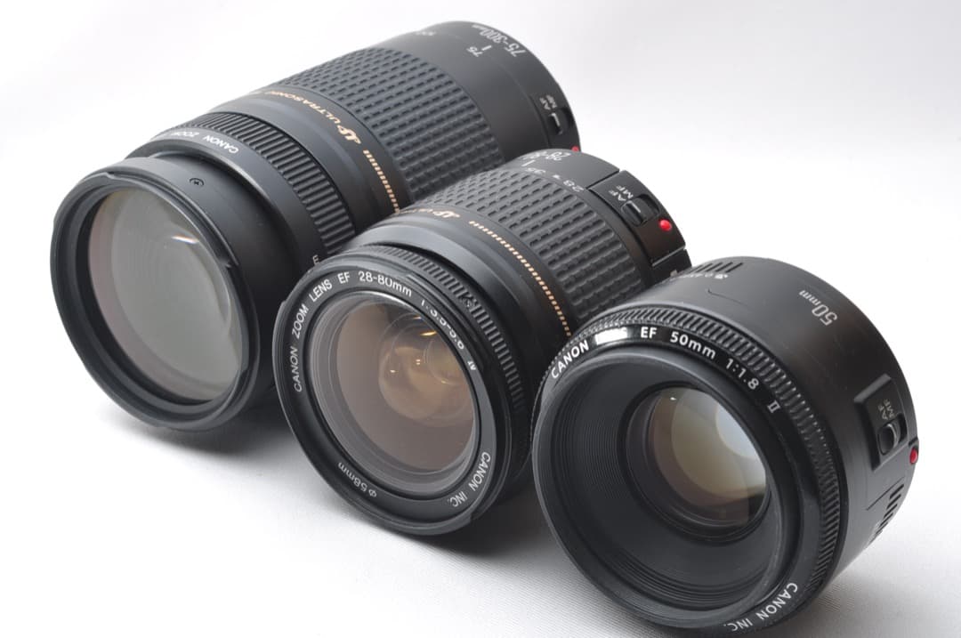 Canon EOS 5D Mark 3 単焦点&標準&超望遠トリプルレンズ