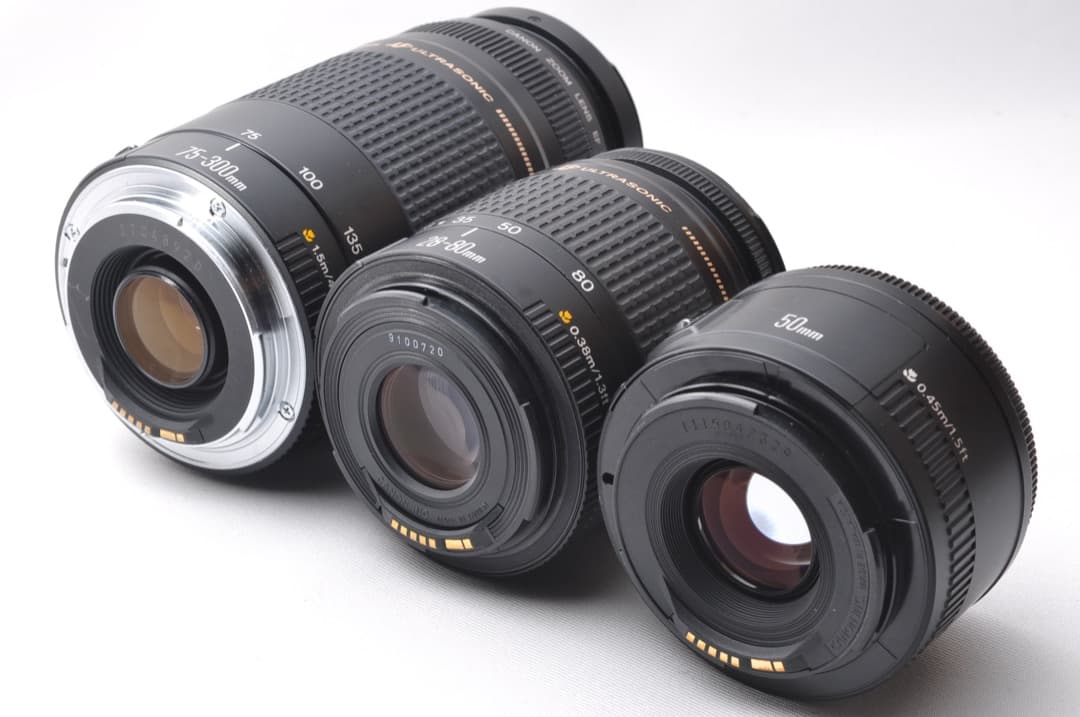 Canon EOS 5D Mark 3 単焦点&標準&超望遠トリプルレンズ