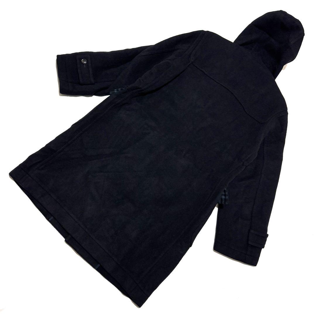 freeさん専用良品 バーバリー 羊毛カシミヤ ダッフルコート 濃紺 M