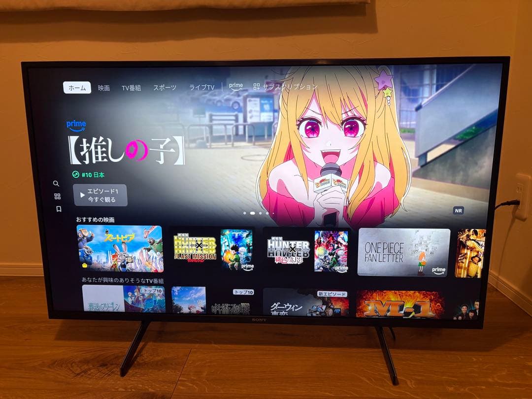 SONY BRAVIA 4K 43インチ 2020年製 KJ-43X8000H