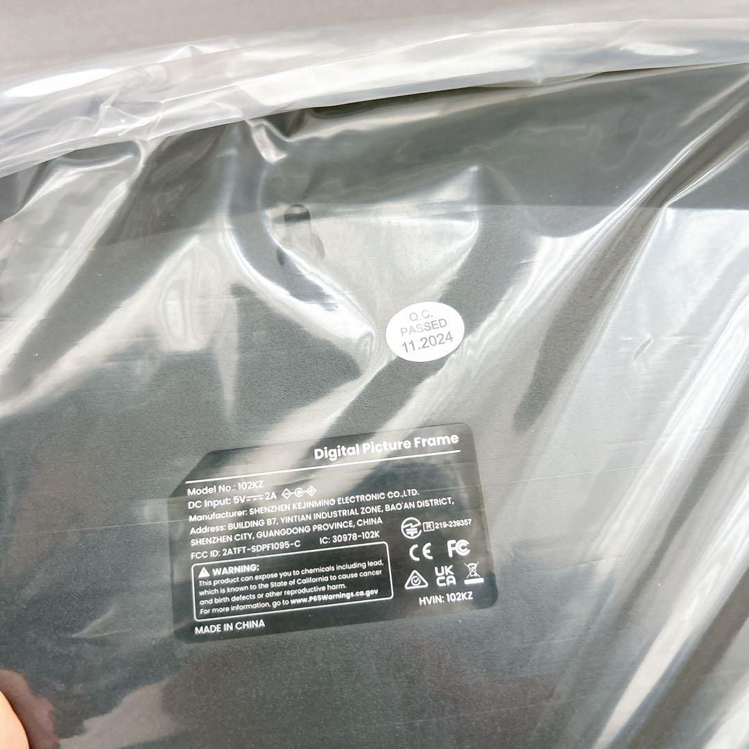 ☆デジタルフォトフレーム Wi-Fi 10.1インチ 32GB内蔵