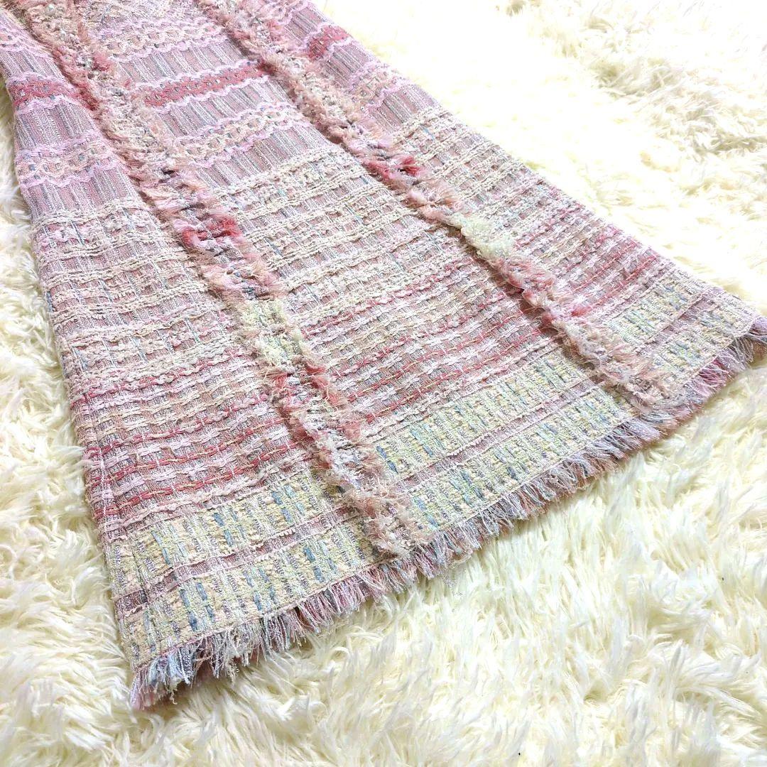 最高級✨️Rene MALHIA KENT社製 ツイードノースリーブワンピース