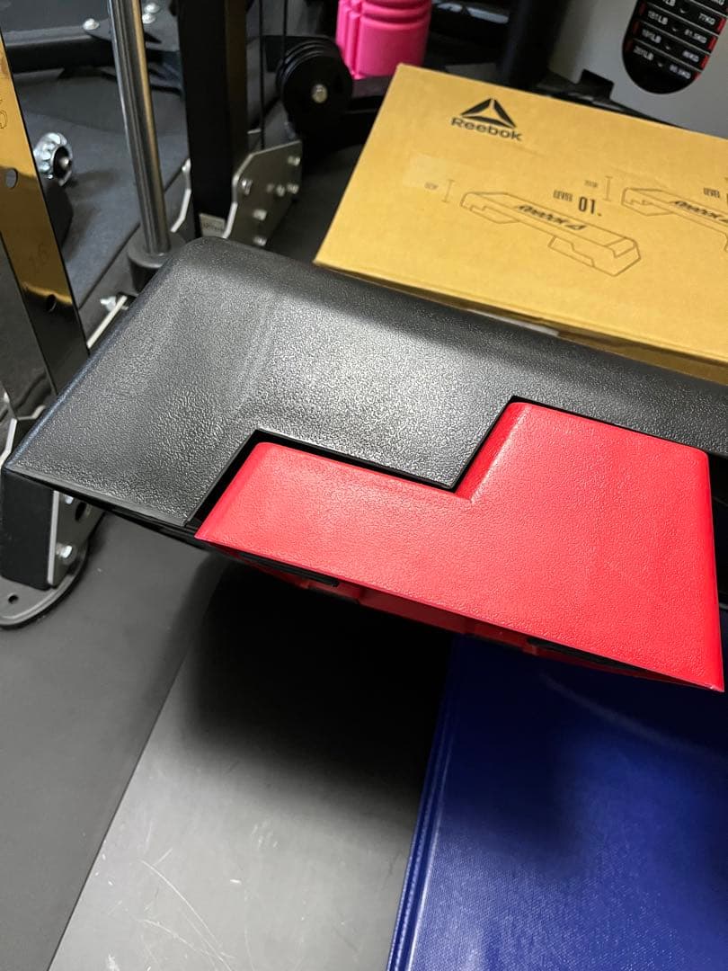 【美品】Reebok(リーボック)ステップ台昇降3段階調節 踏み台