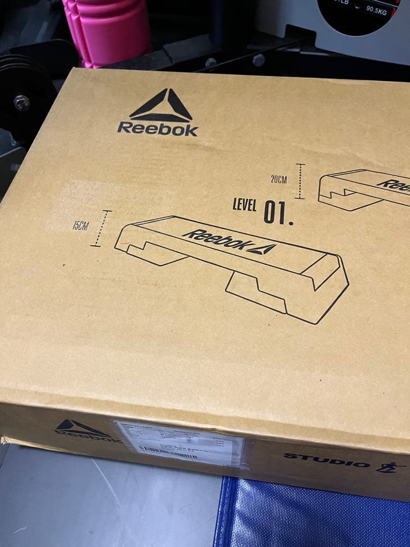 【美品】Reebok(リーボック)ステップ台昇降3段階調節 踏み台