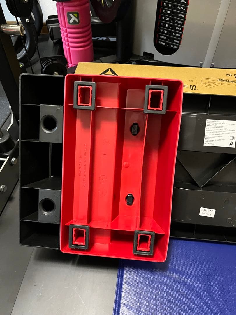 【美品】Reebok(リーボック)ステップ台昇降3段階調節 踏み台