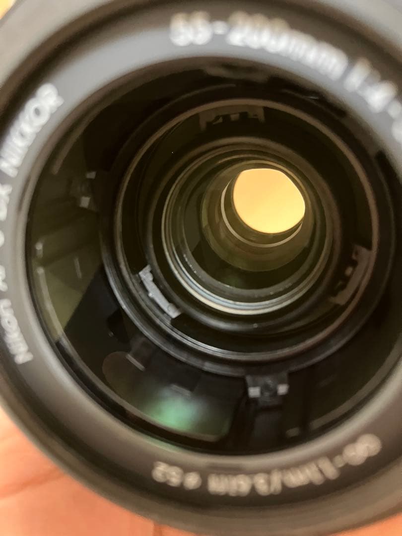 Nikon AF-S NIKKOR 55-200mm レンズ　ケーブル