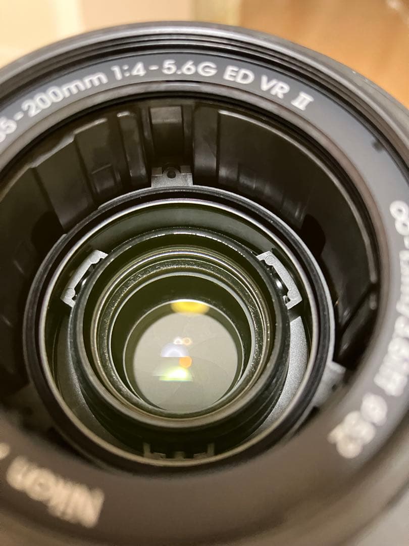 Nikon AF-S NIKKOR 55-200mm レンズ　ケーブル