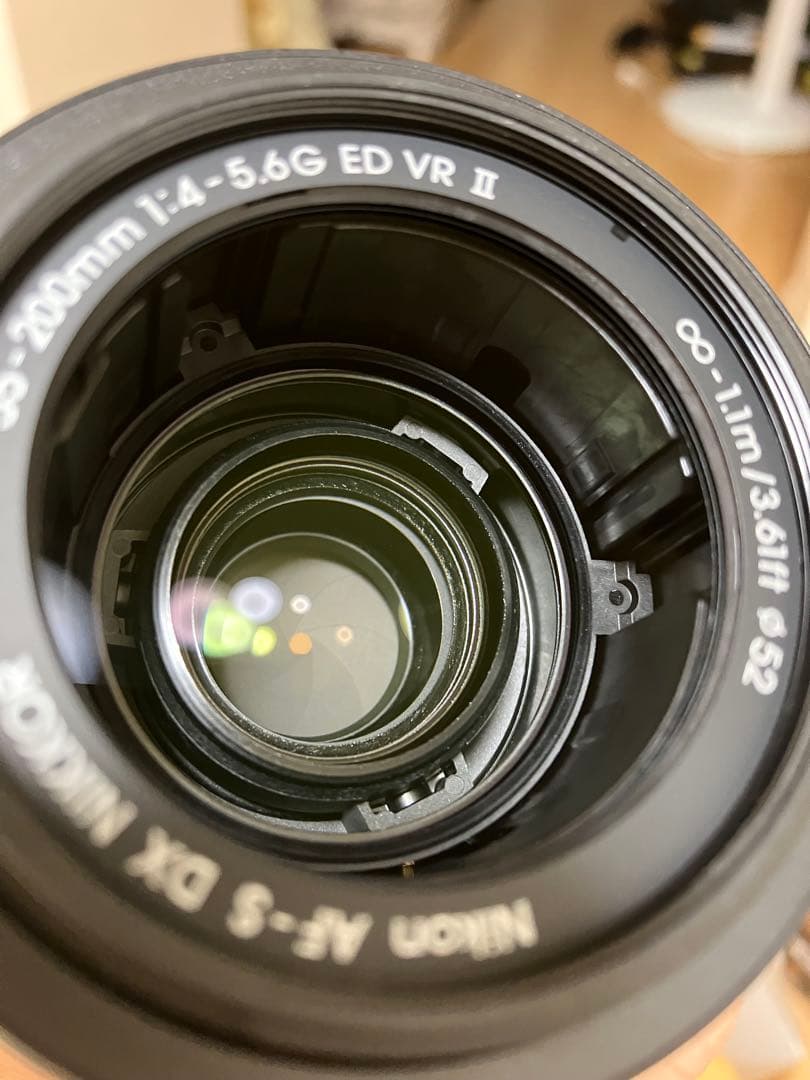 Nikon AF-S NIKKOR 55-200mm レンズ　ケーブル