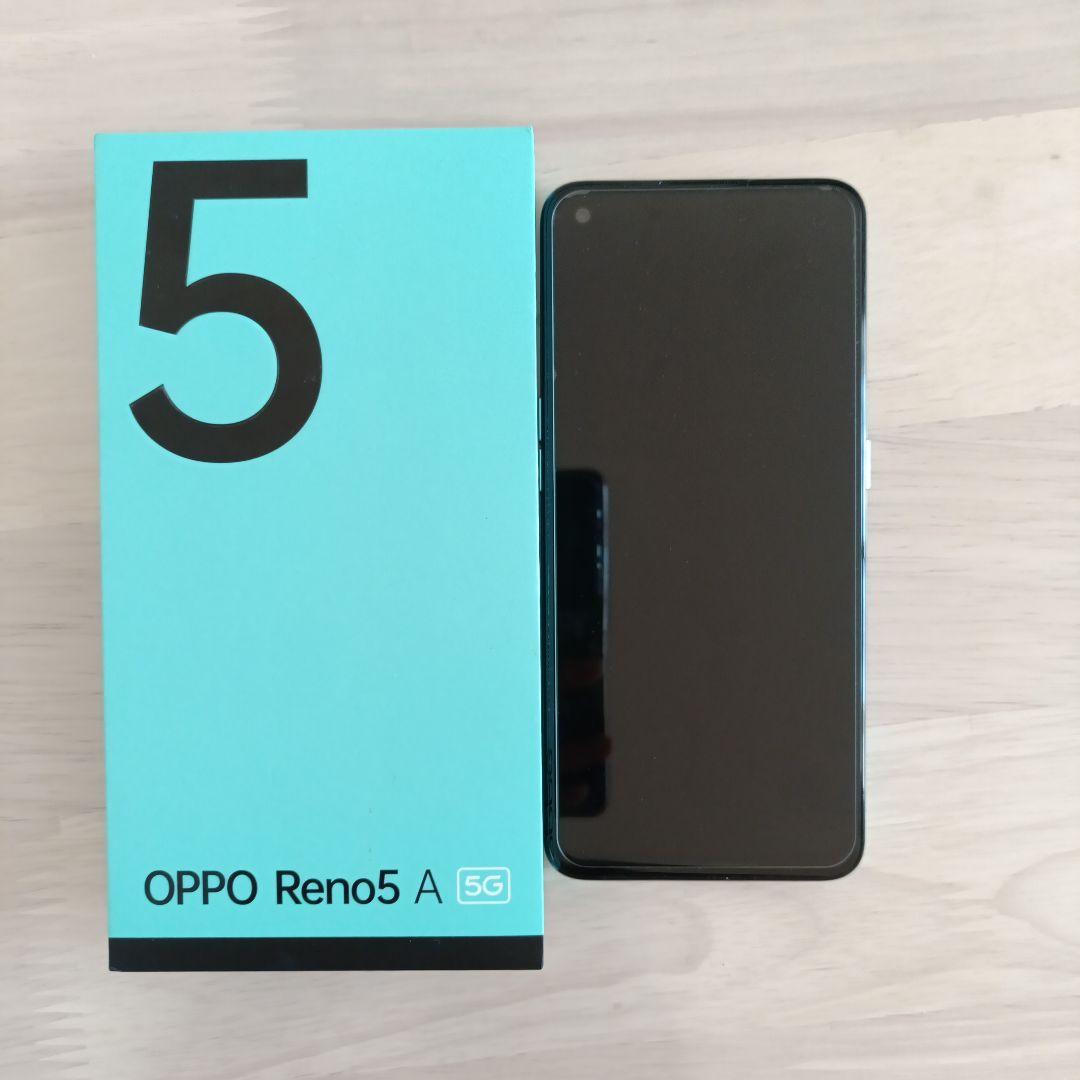 OPPO Reno 5A ライトブルー 本体 SIMフリー