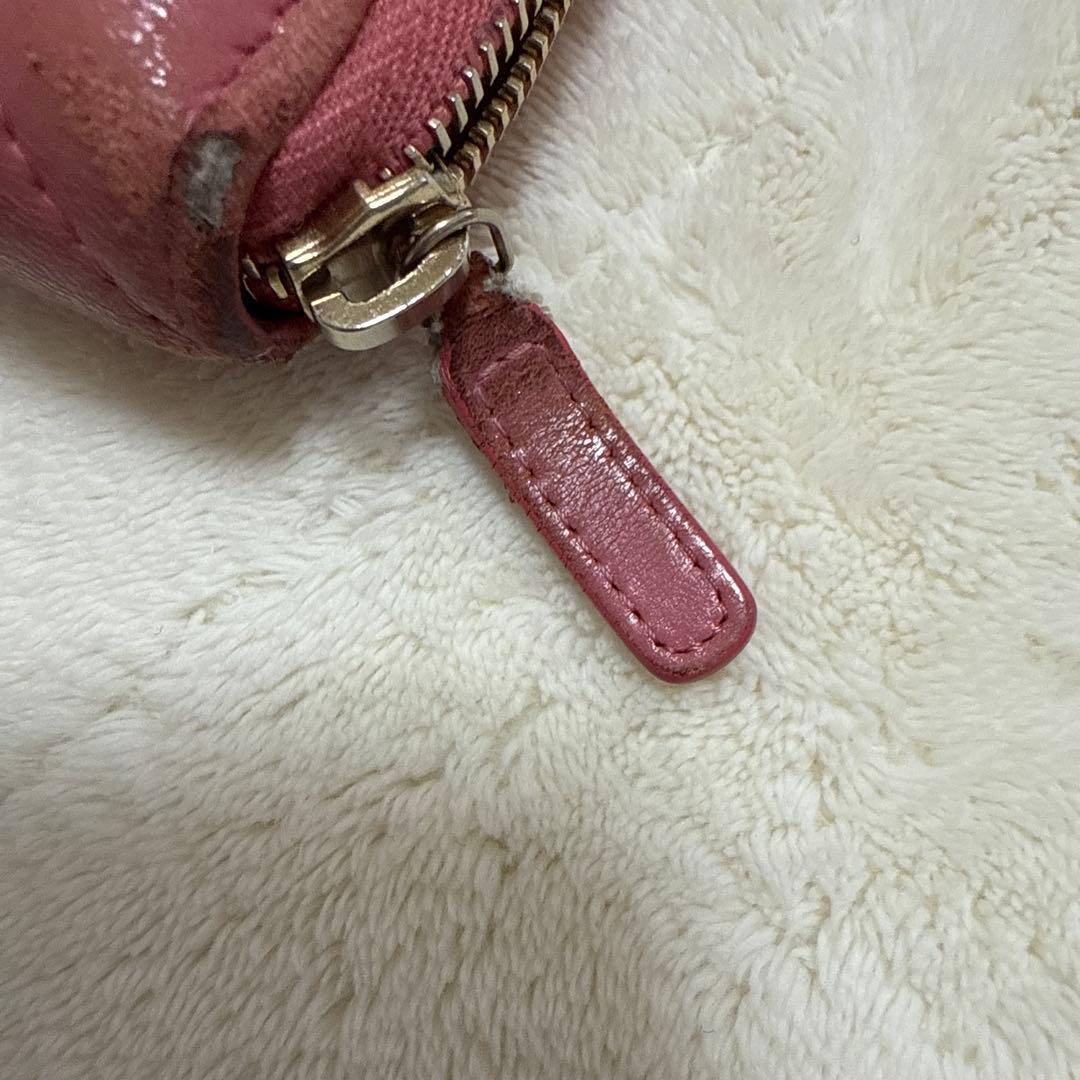 Chanel ピンク キルティング 長財布