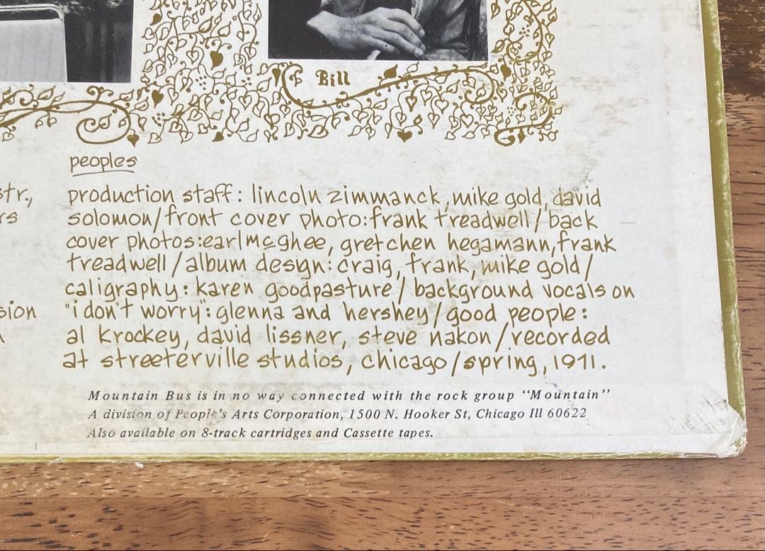 ■メガレア米オリジナル盤/USアシッドサイケ傑作■MOUNTAIN BUS ■マ