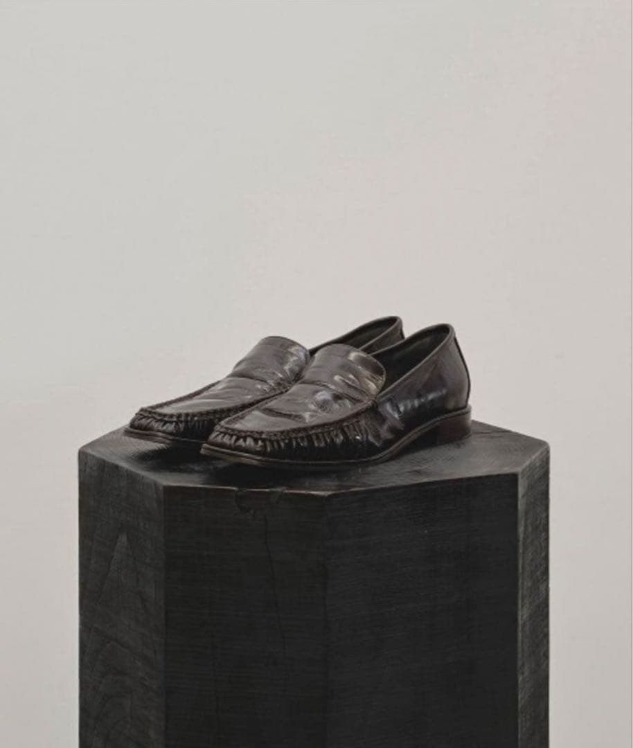 【TODAYFUL】36/Squaretoe Gather Loafers