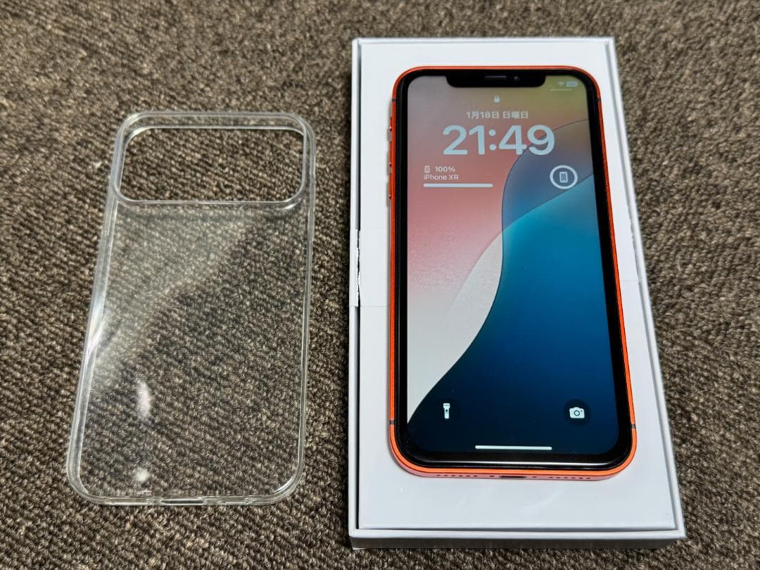 【週末特価】iPhone XR （17 Pro風カスタム） 128GB