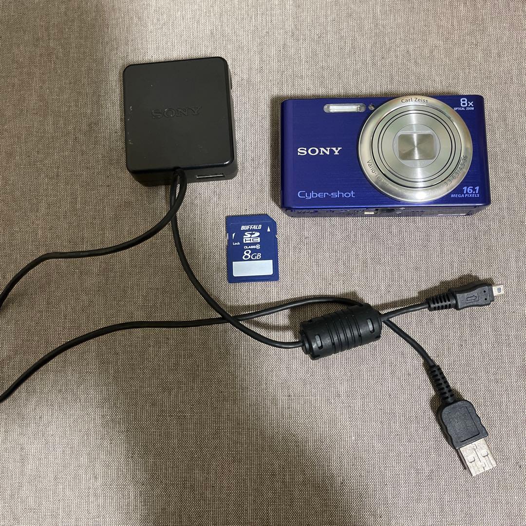 SONY サイバーショット コンデジ　デジカメ DSC-W730