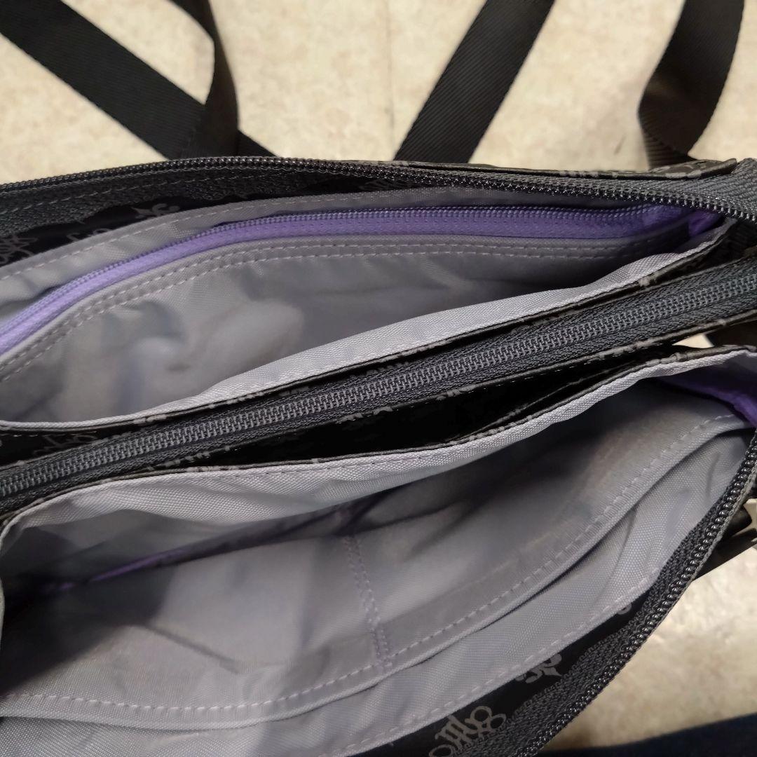 新品 ヤマト屋 NUVO お財布ショルダーバッグ ブラック