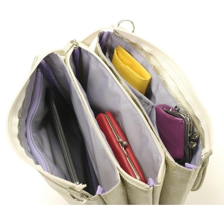 新品 ヤマト屋 NUVO お財布ショルダーバッグ ブラック