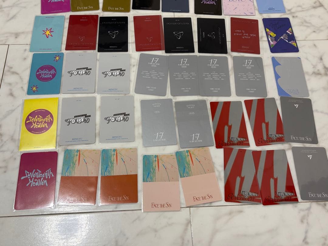 seventeen ミンギュ　セブチ　トレカ　まとめ売り　ラキドロ　タワレコ