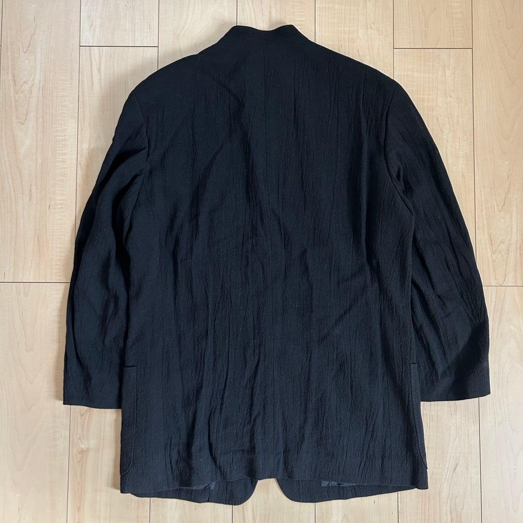 【ISSEY MIYAKE MEN】00ss リネンウール マオカラージャケット