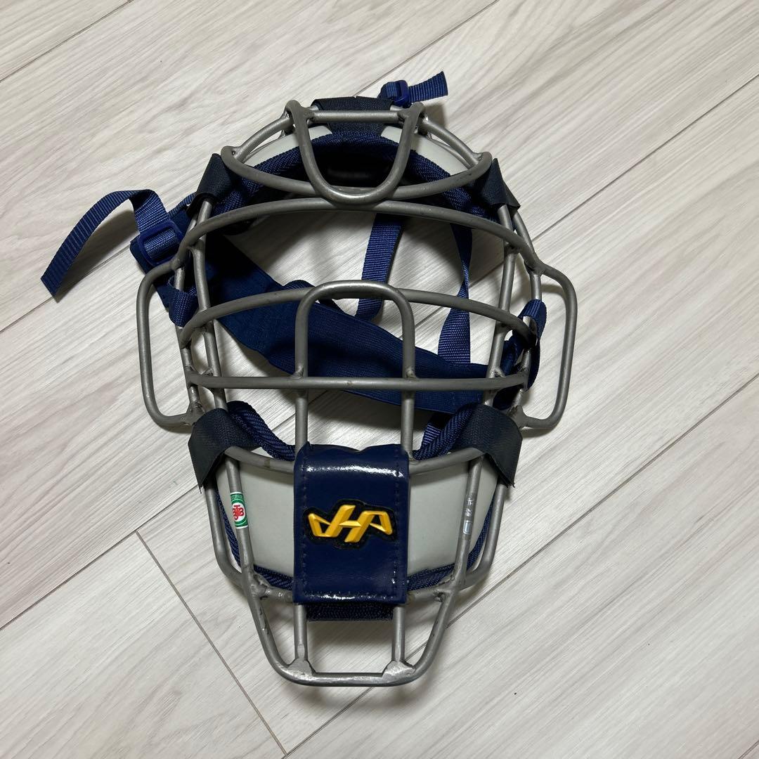 値下げしました。ハタケヤマ　キャッチャー防具セット　オーダーマスクニークッション